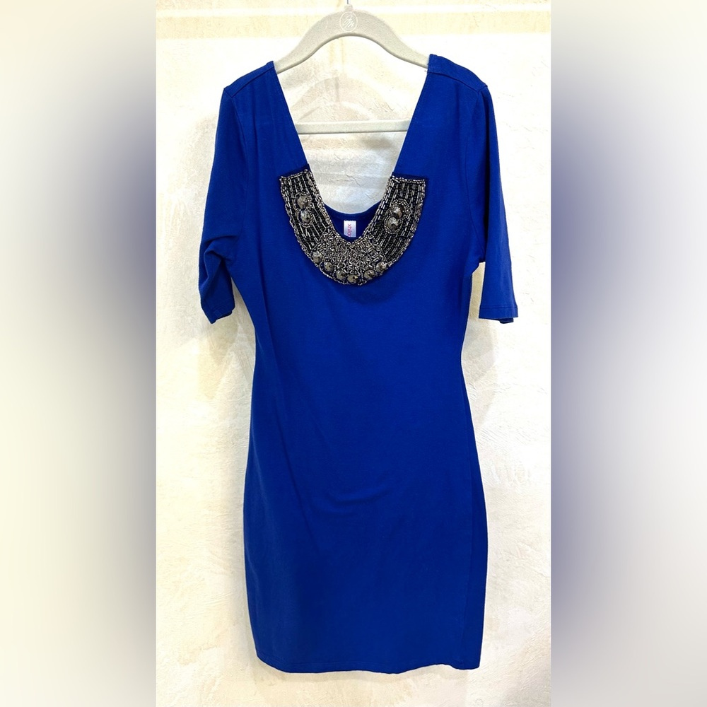 Xhilaration blue dress-XS